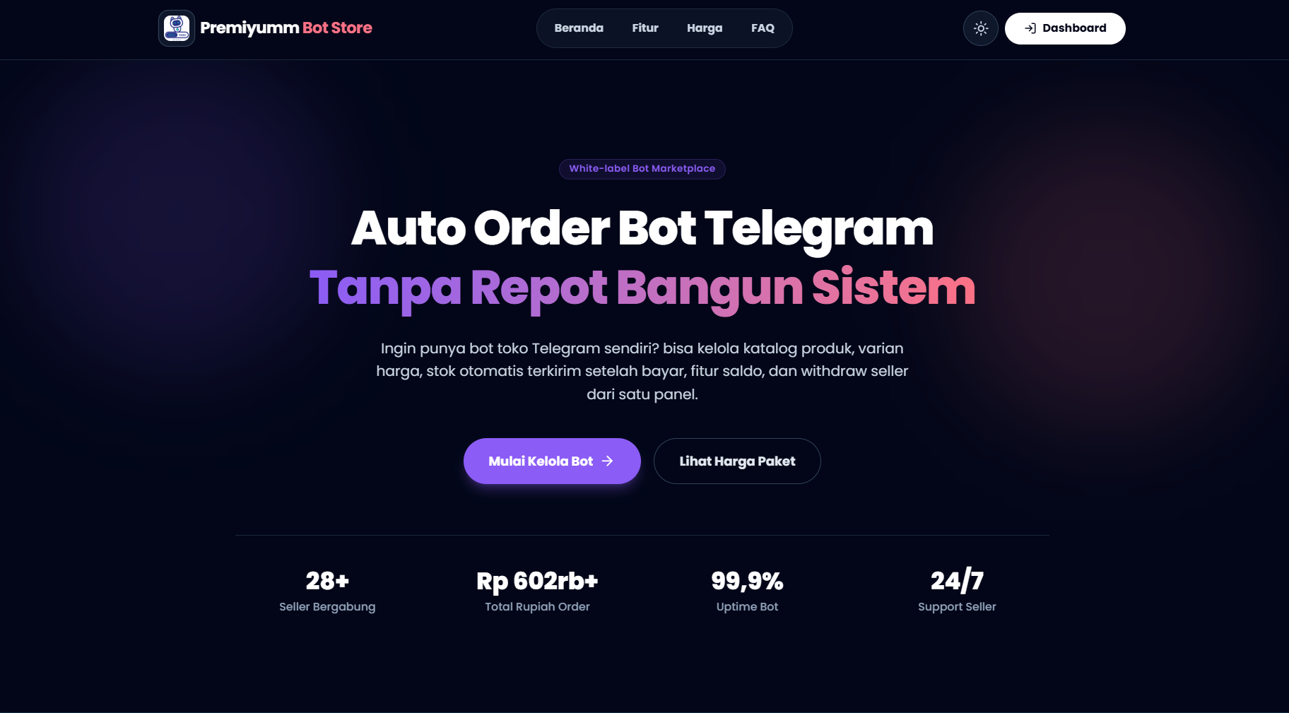 Premiyumm Bot Store